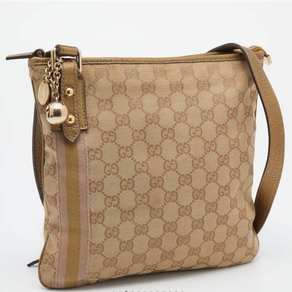 Gucci Handbags - Authenticated Gucci Jolicoeur Messenger Crossbody Shoulder Bag Handbag Purse